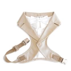 Dog Tuxedo Harness in Beige color