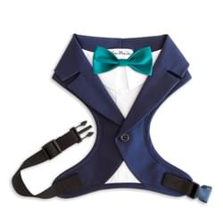 Dog Tuxedo Harness in Blue Color